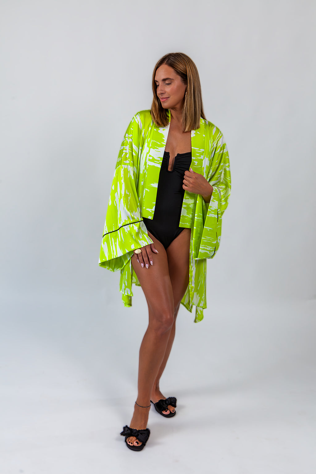 THE LIMELIGHT oversized kimono jacket